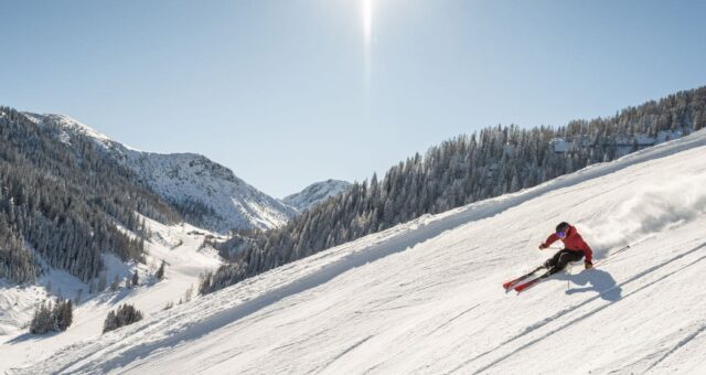 Firn Schnee Skifahren Salzburger Land Zauchensee