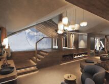 Panorama Whirlpool Wellness Familienhotel Zauchenseehof Visualisierung