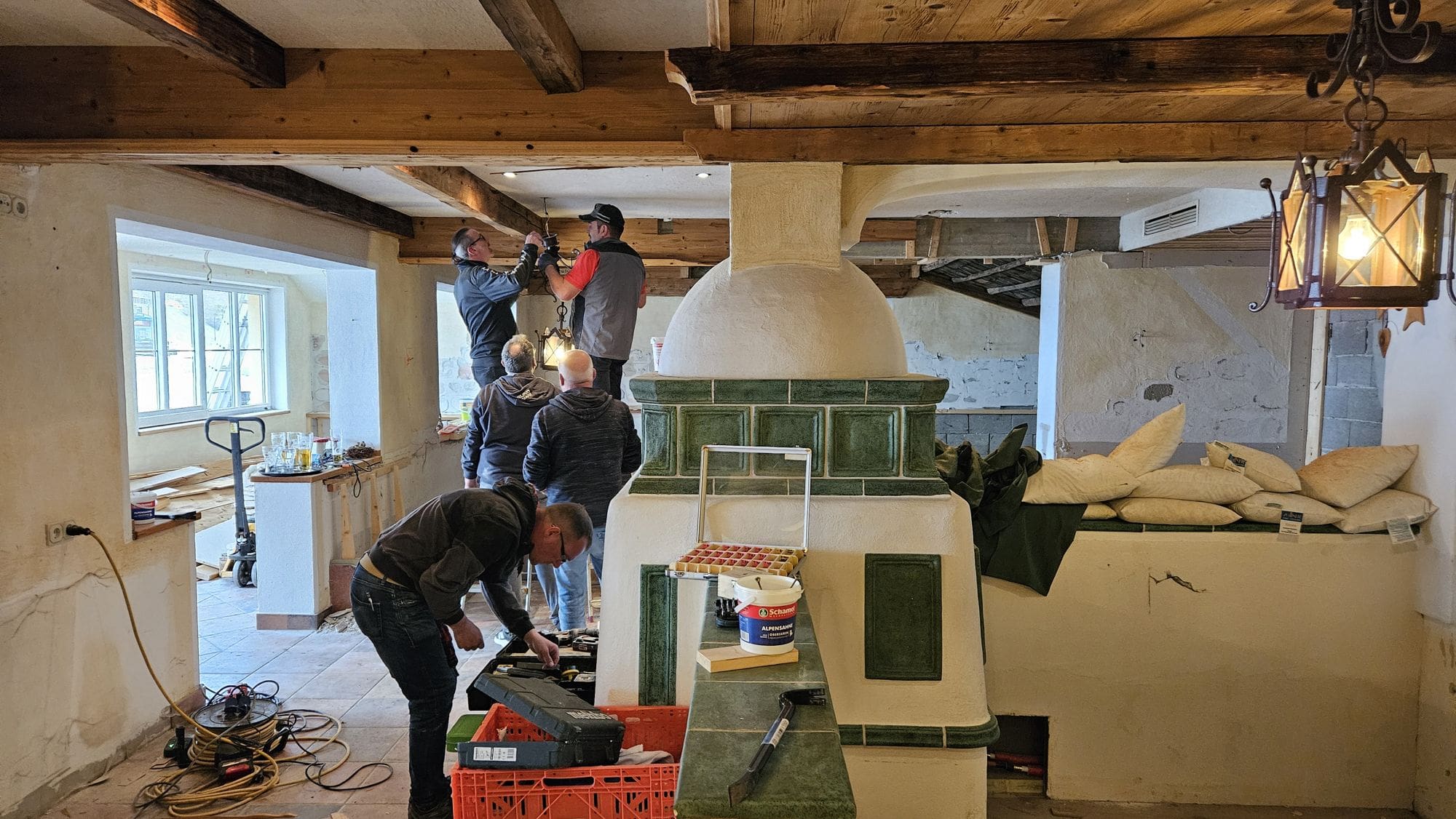 Abriss Baustelle Zauchenseehof