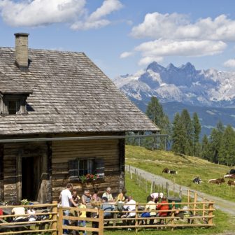 Alm Und Berg, Lackenalmen, Altenmarkt Zauchensee, Salzburger Lan