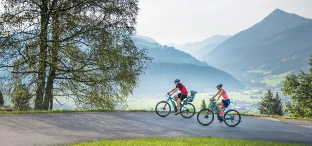 Altenmarkt Zauchensee Tourismus Sommer 2017 E Bike Familie