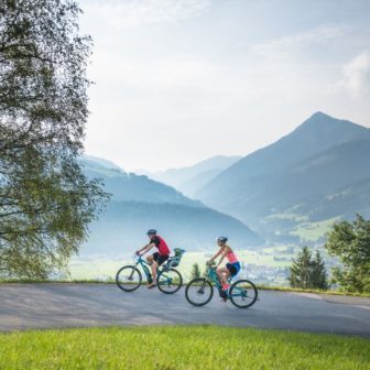 Altenmarkt Zauchensee Tourismus Sommer 2017 E Bike Familie