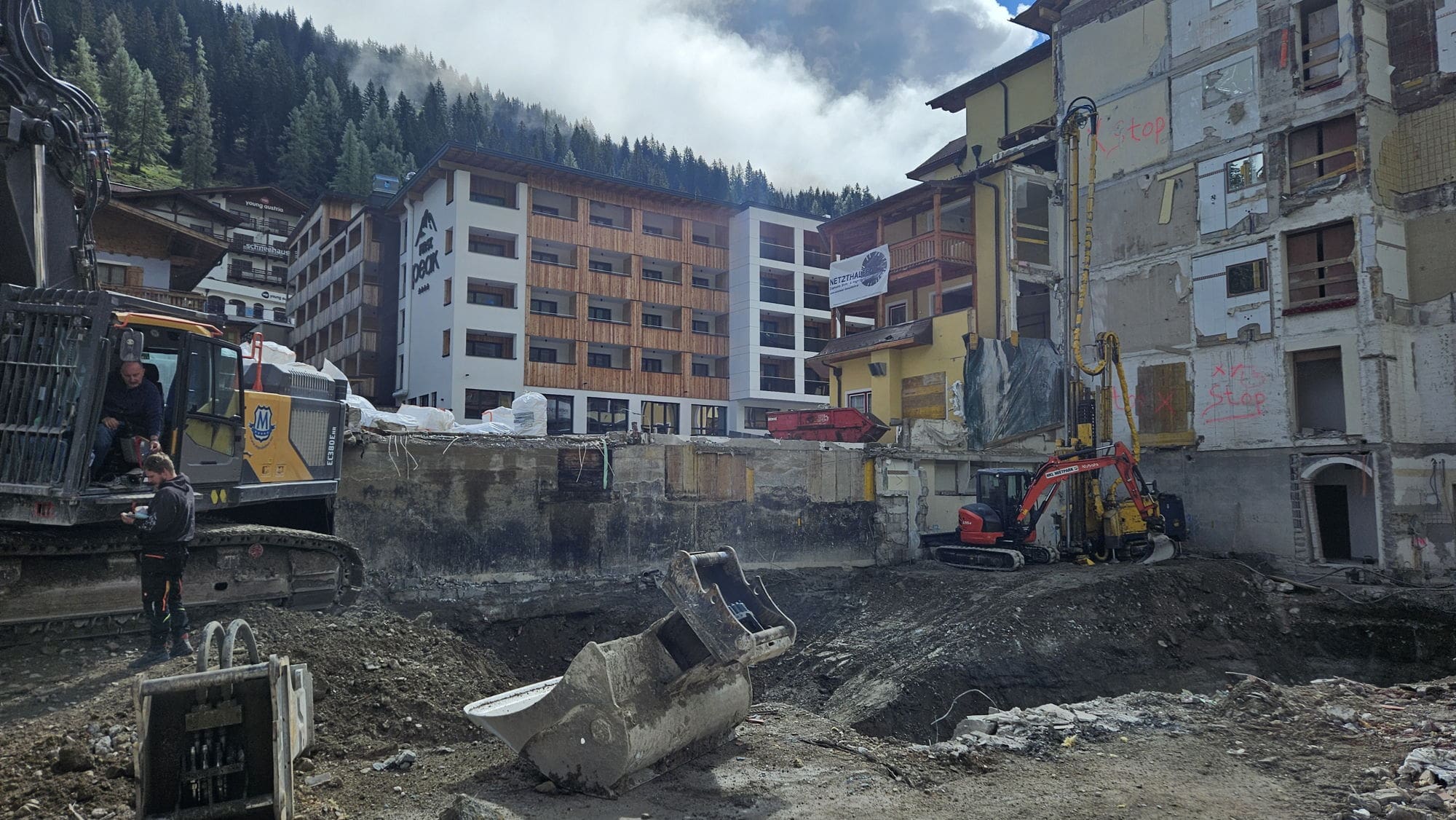 Baustelle Zauchenseehof Walchhofer 2025 02