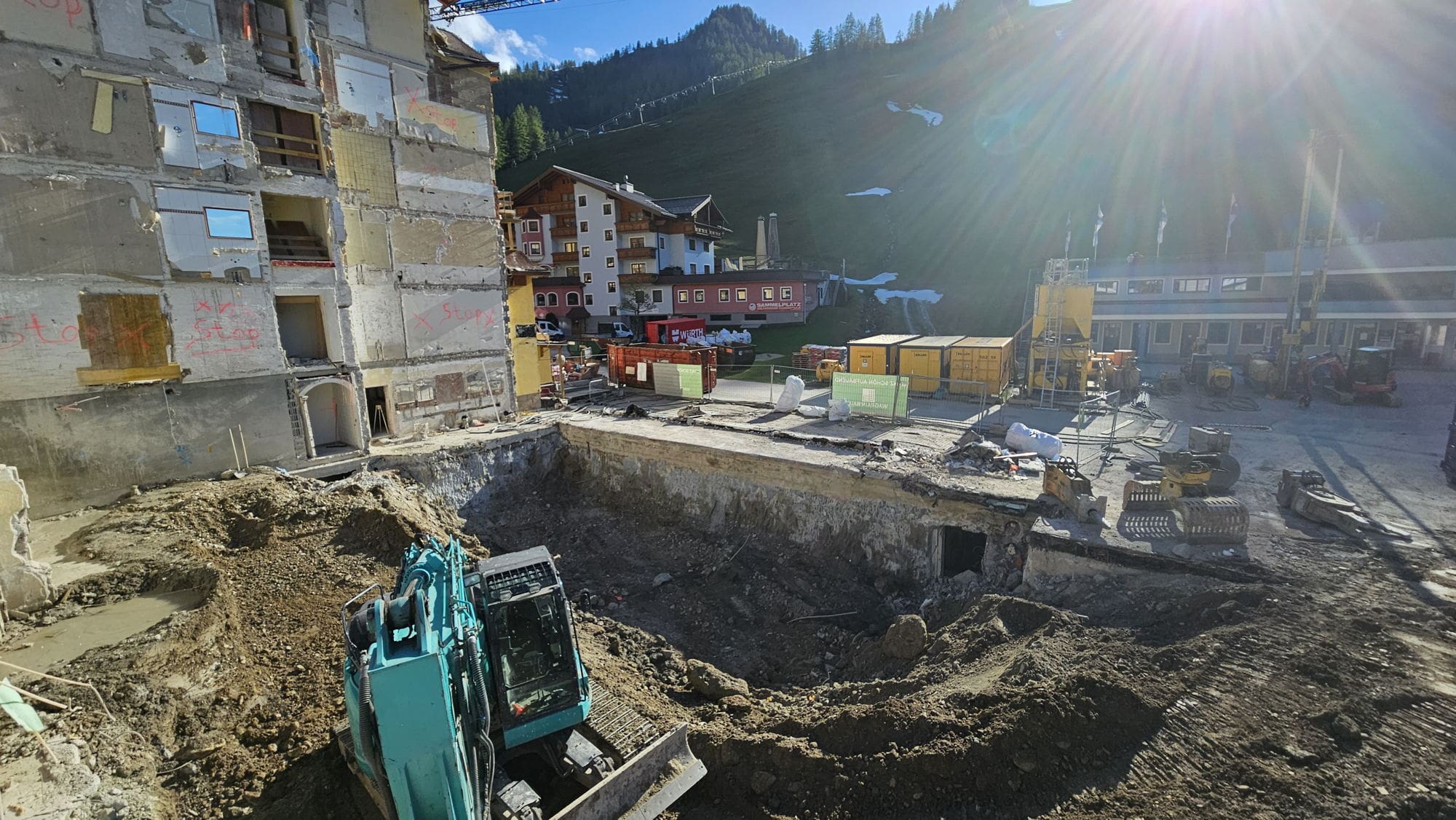 Baustelle Zauchenseehof Walchhofer 2025 03