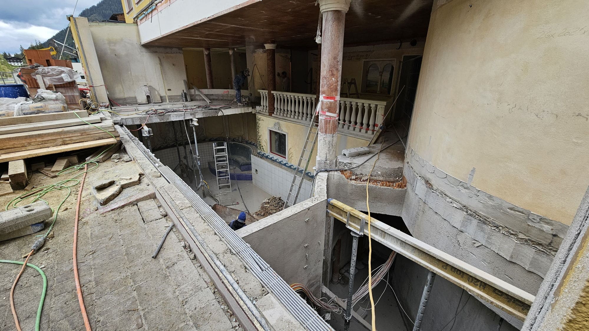 Baustelle Zauchenseehof Walchhofer 2025 05