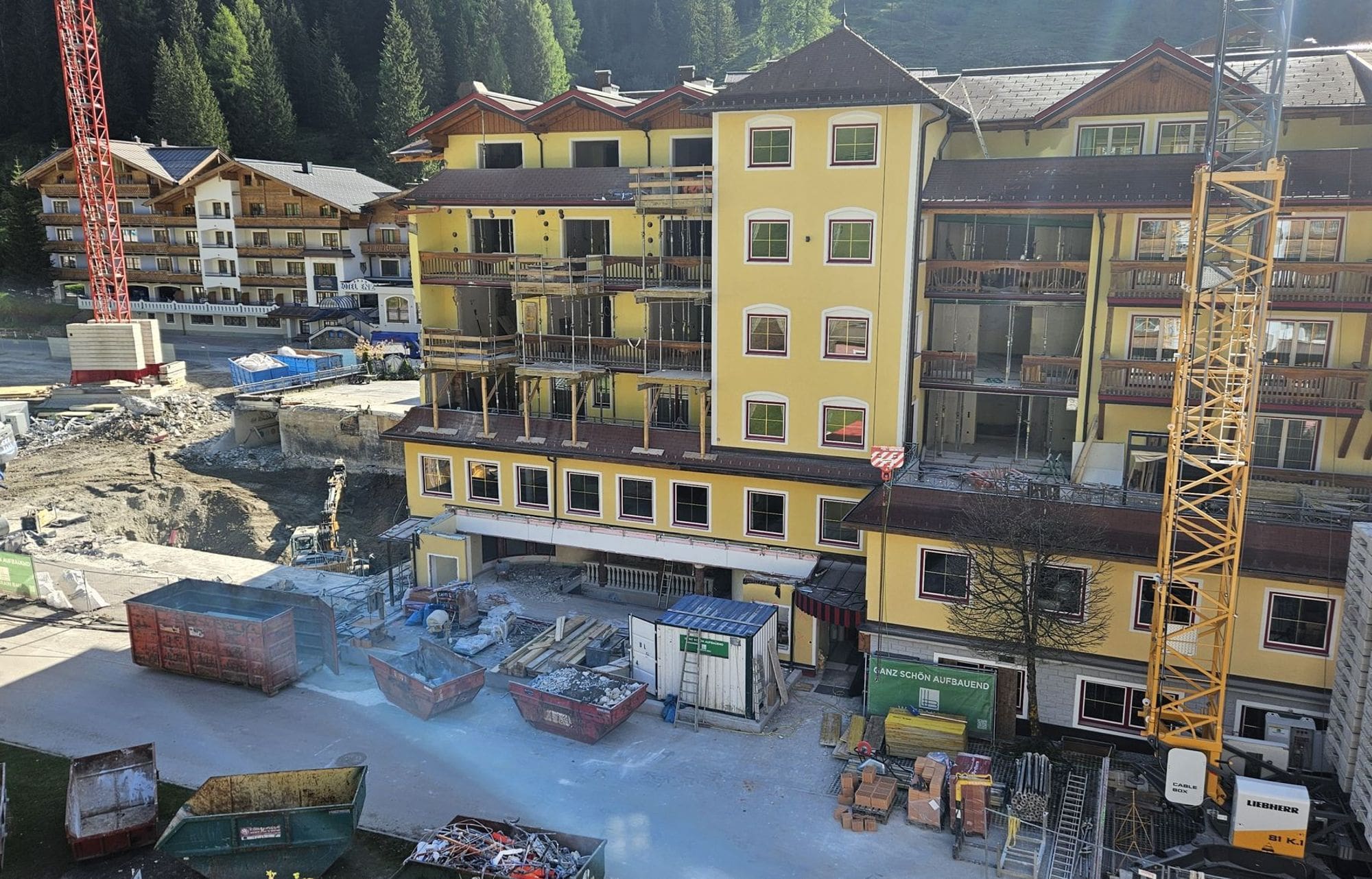 Baustelle Zauchenseehof Walchhofer 2025 21