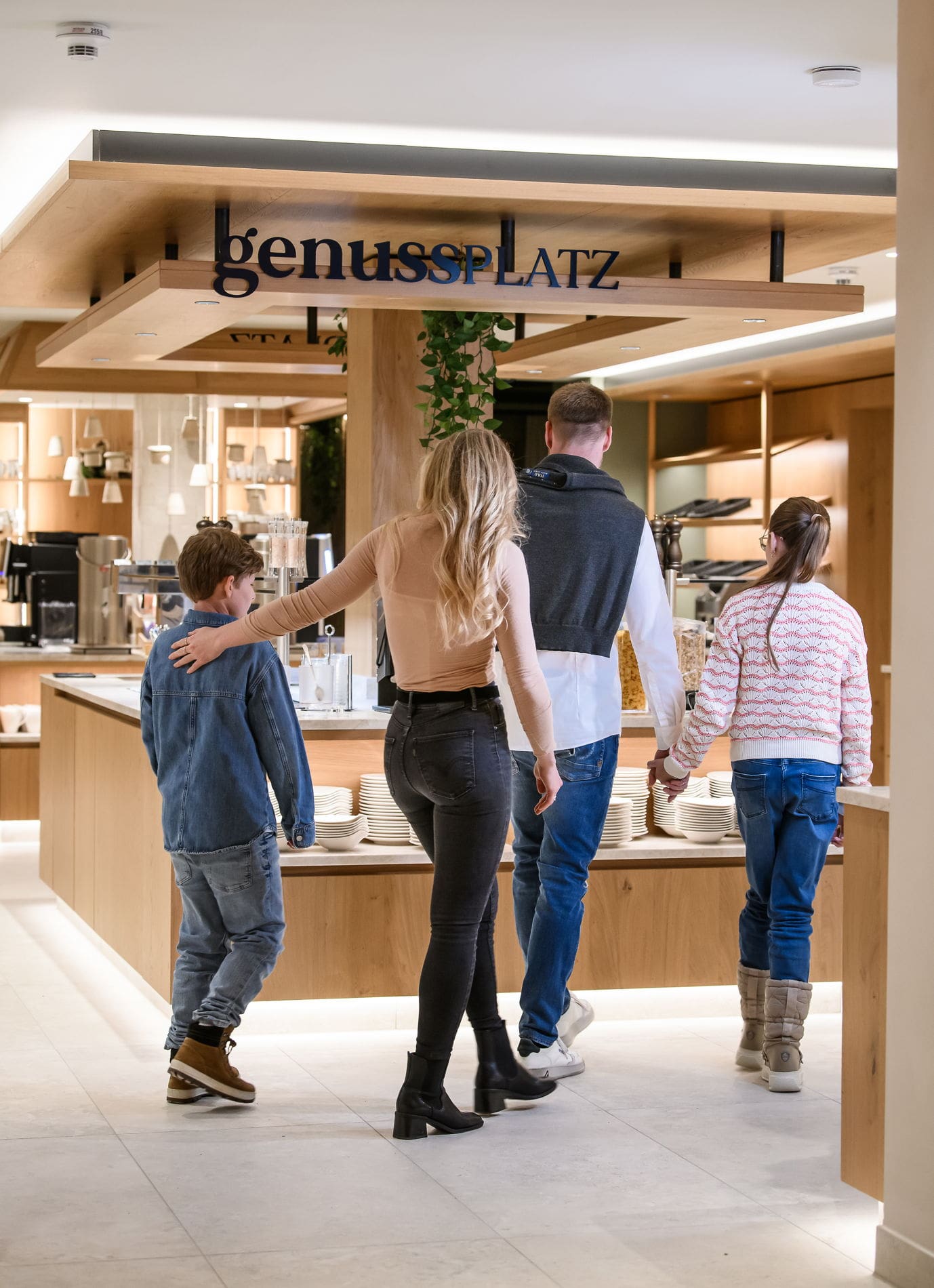 Buffet Frontcooking Familienhotel Zauchenseehof