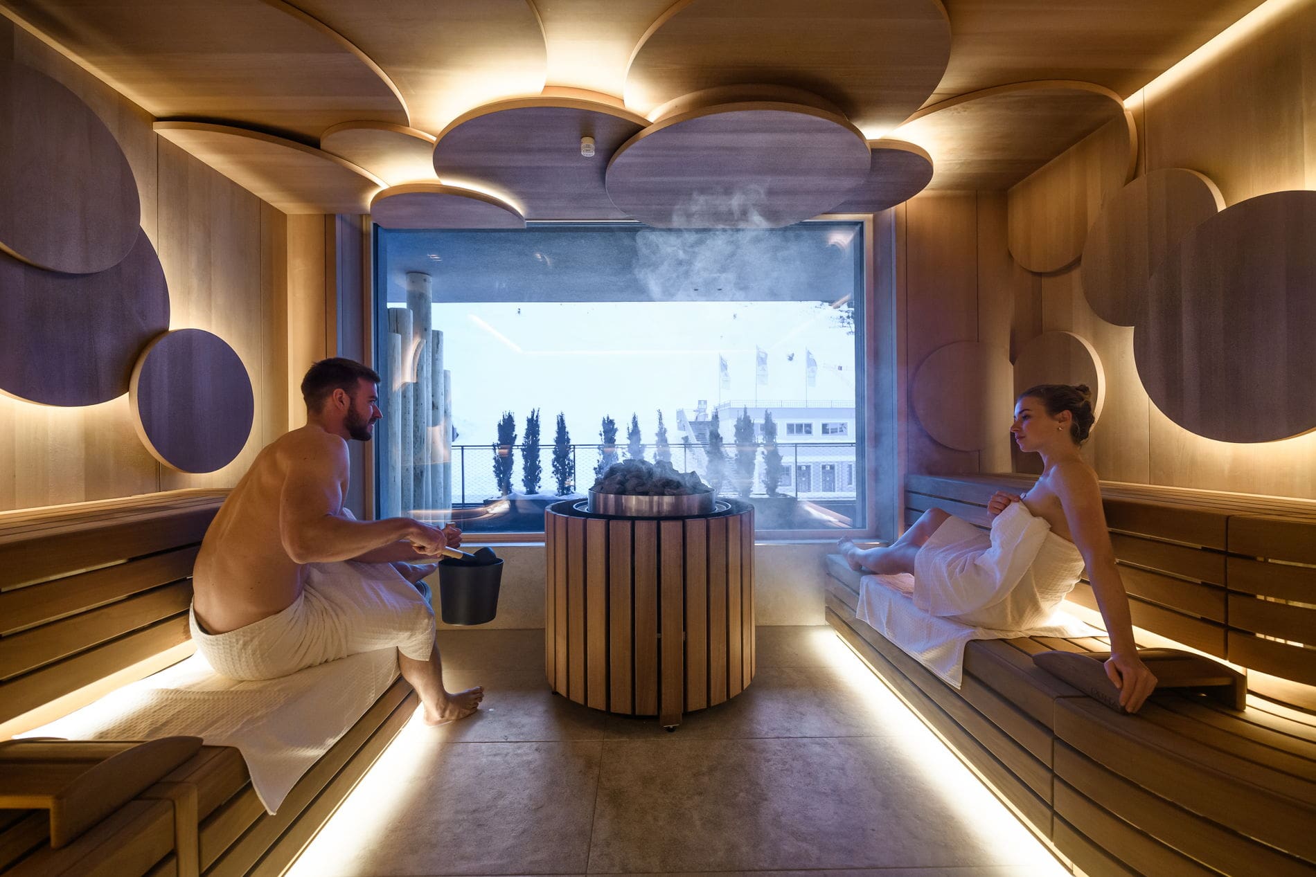 Eventsauna Familienhotel Zauchenseehof