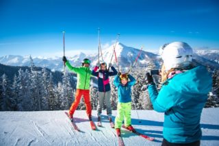 Familie Skifahren Winter 17 18 4
