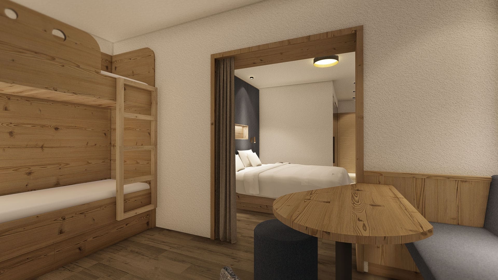 Familien Zimmer Neubau Hotel Zauchenseehof 02