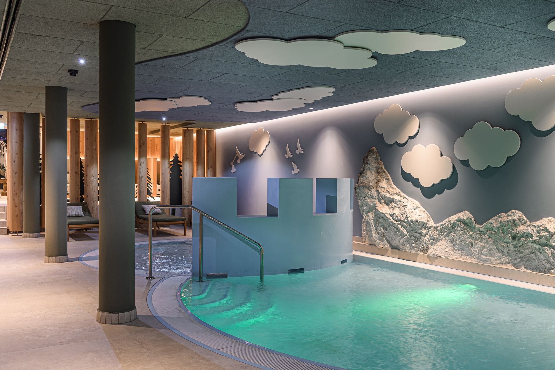 Kinderschwimmbad Familienhotel Zauchenseehof