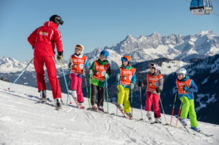 Skikurs Kinder Walchhofer Skischule Salzburger Land