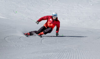 Skilegende Michael Walchhofer Skifahren Piste