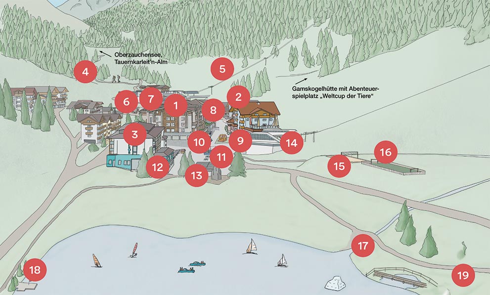 Toplage Sommer Lageplan 3 Mobile Toplage im Sommer, Lageplan